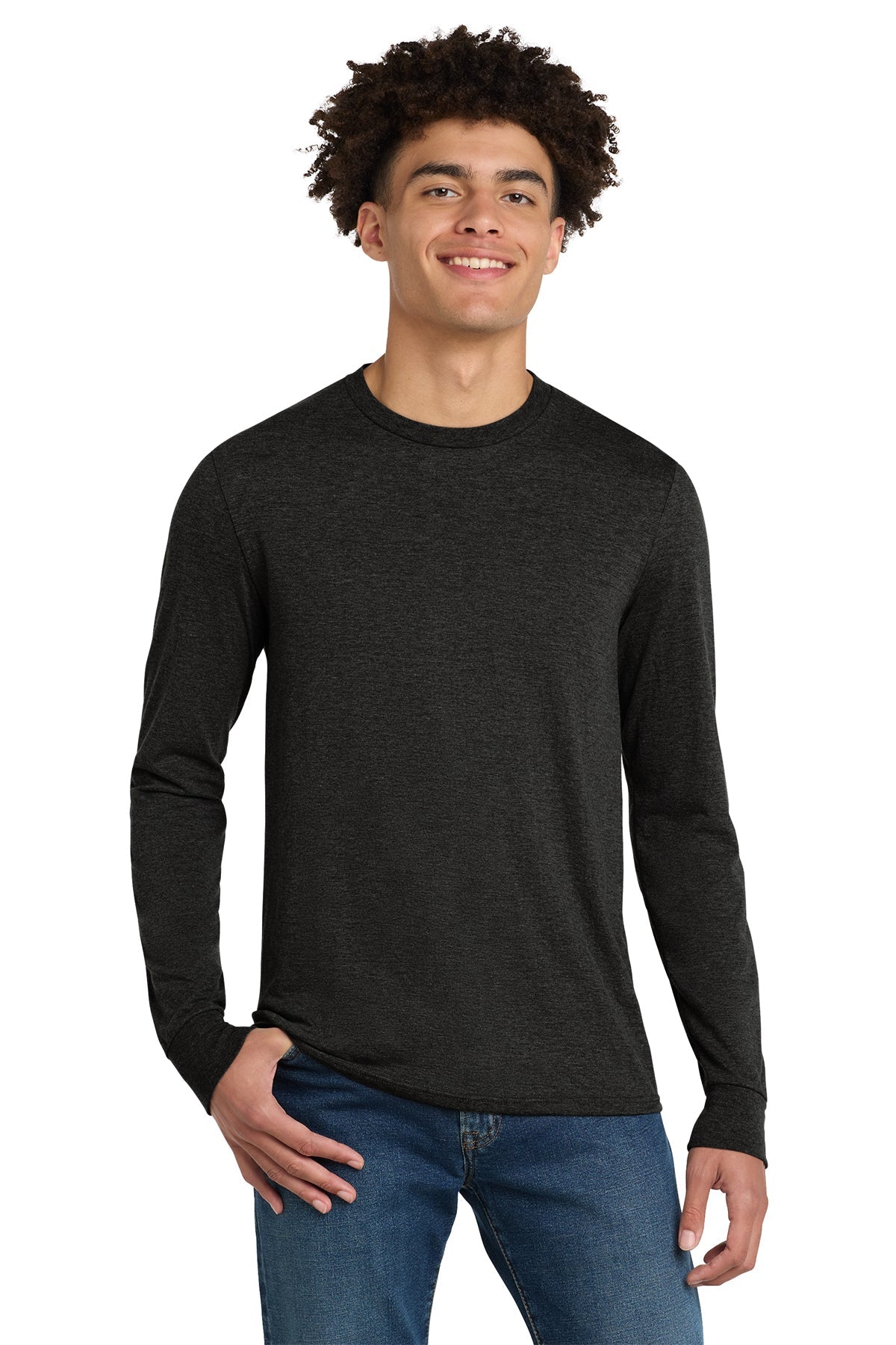 DM132 - Tri blend Long Sleeve Tee - Phoenix Signs & Graphics