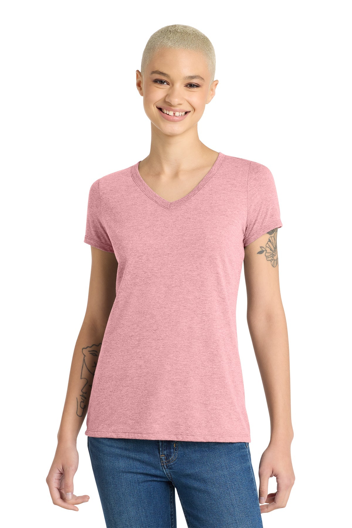 DM1350L District Women’s Perfect Tri V-Neck Tee - Phoenix Signs & Graphics