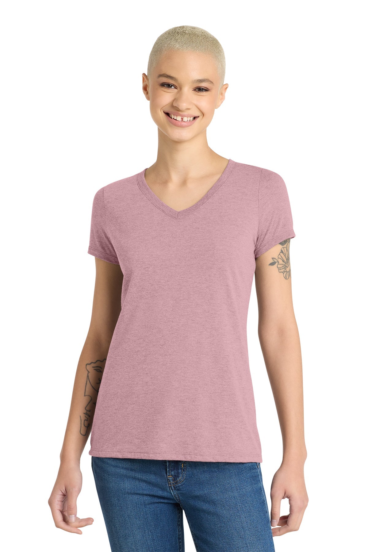 DM1350L District Women’s Perfect Tri V-Neck Tee - Phoenix Signs & Graphics