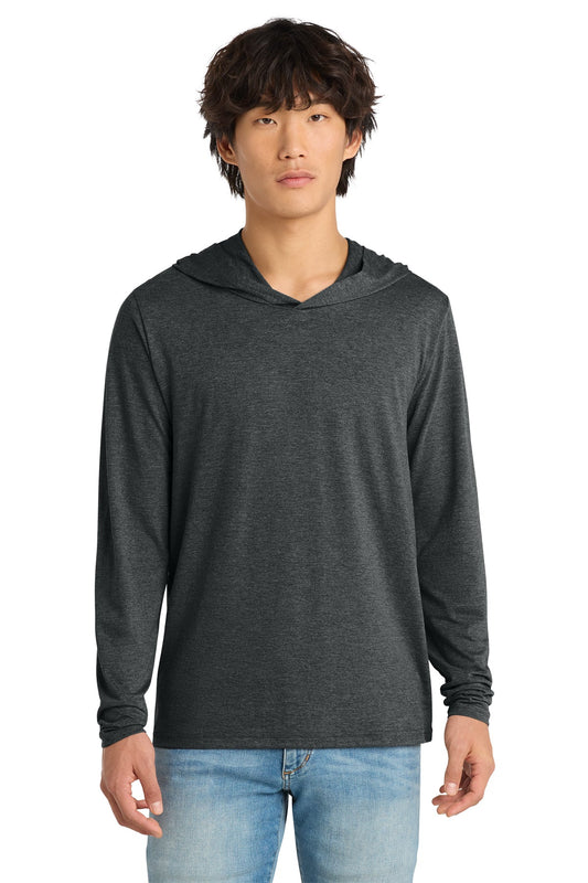 DM139 - District Perfect Tri Long Sleeve Hoodie - Phoenix Signs & Graphics