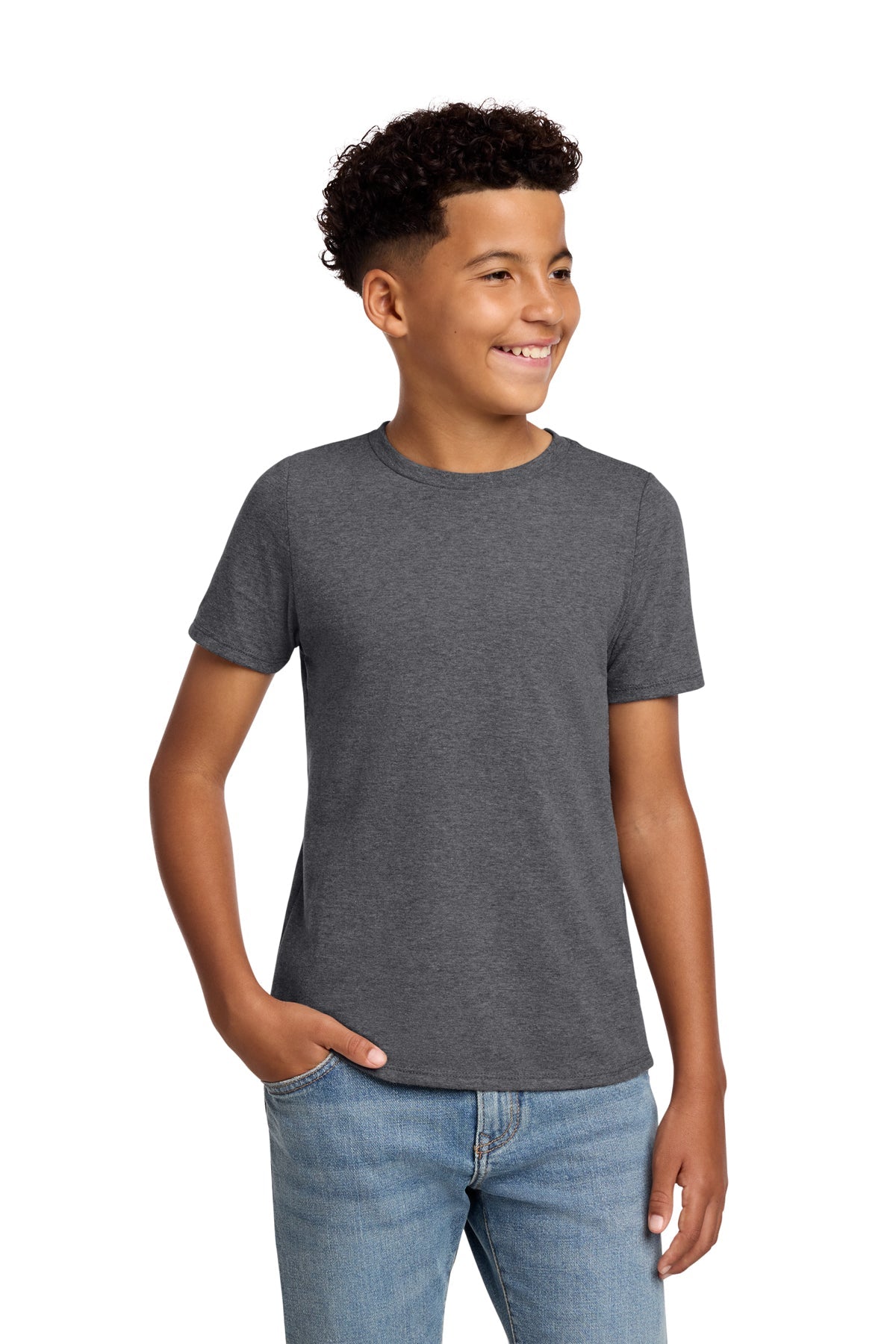 DT108Y District Youth Perfect Blend CVC Tee - Phoenix Signs & Graphics