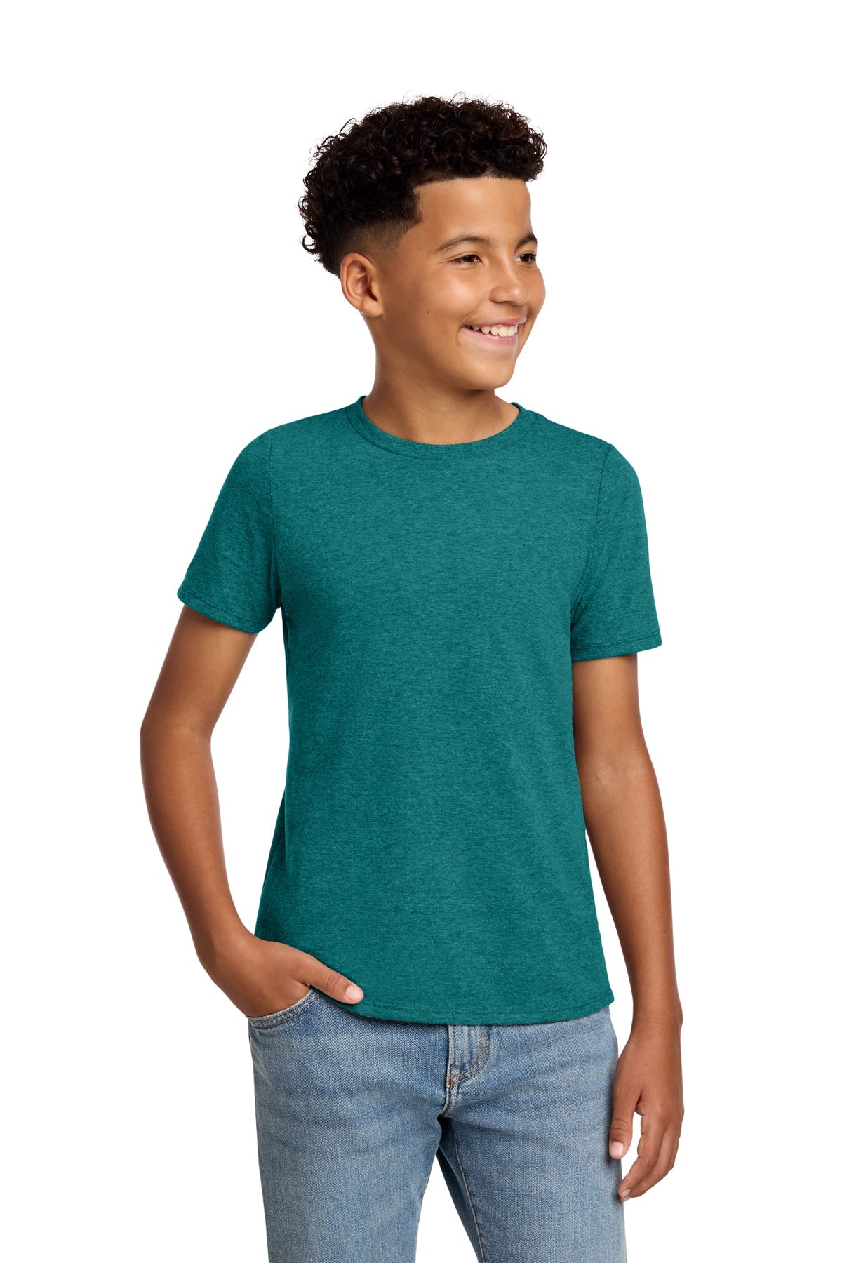 DT108Y District Youth Perfect Blend CVC Tee - Phoenix Signs & Graphics
