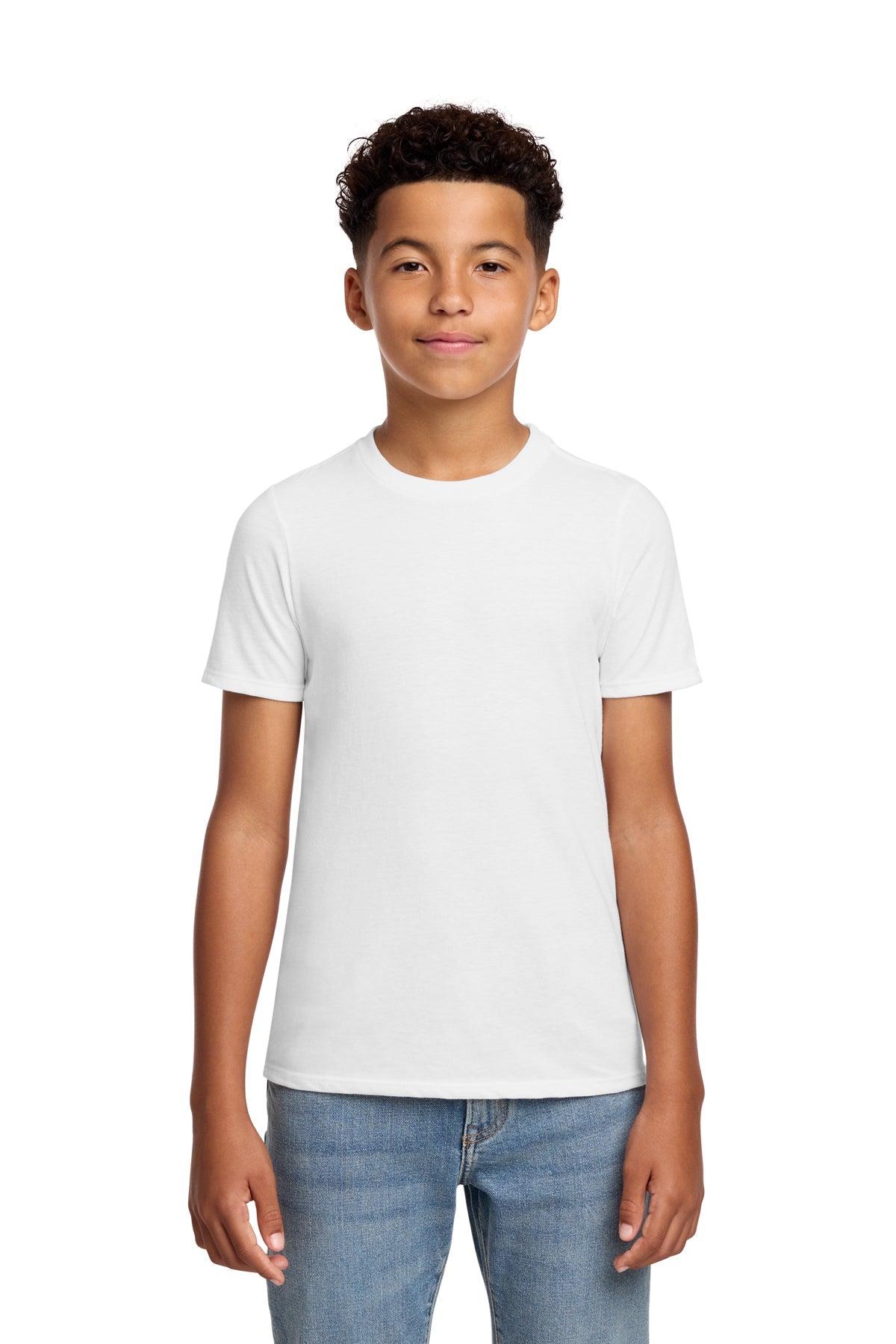 DT108Y District Youth Perfect Blend CVC Tee - Phoenix Signs & Graphics