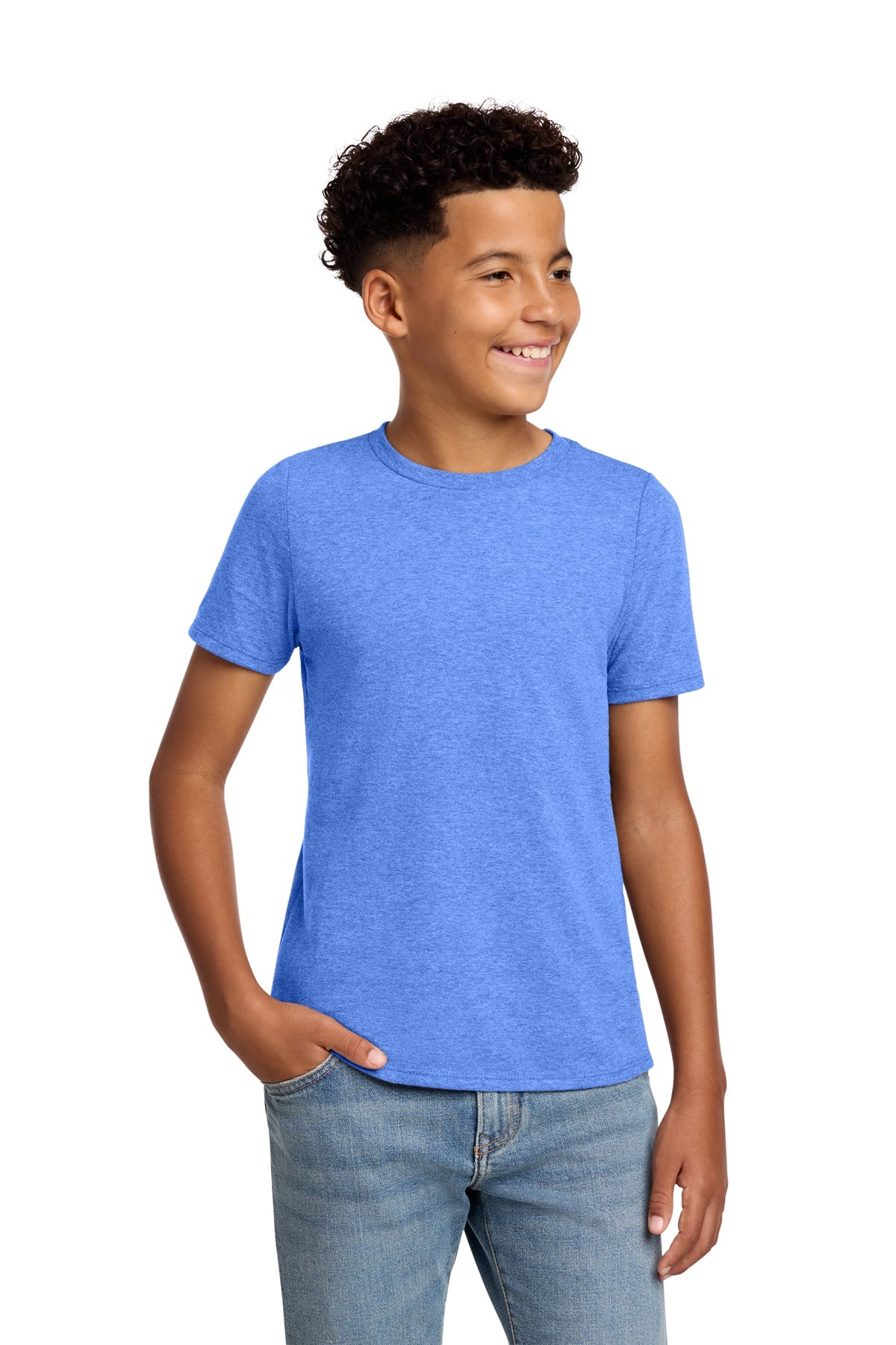 DT108Y District Youth Perfect Blend CVC Tee - Phoenix Signs & Graphics