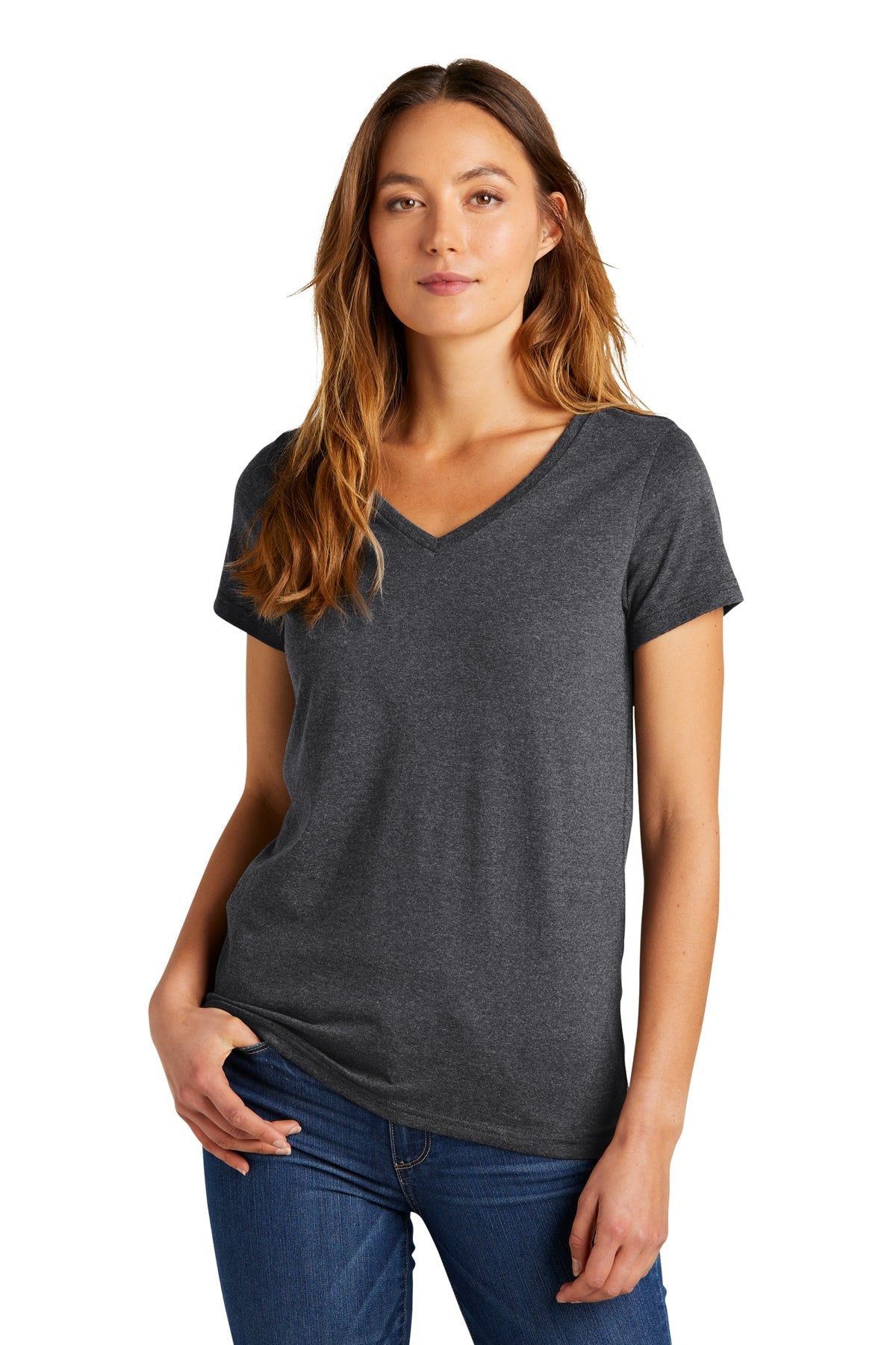 DT5002 District Women’s The Concert V-Neck - Phoenix Signs & Graphics