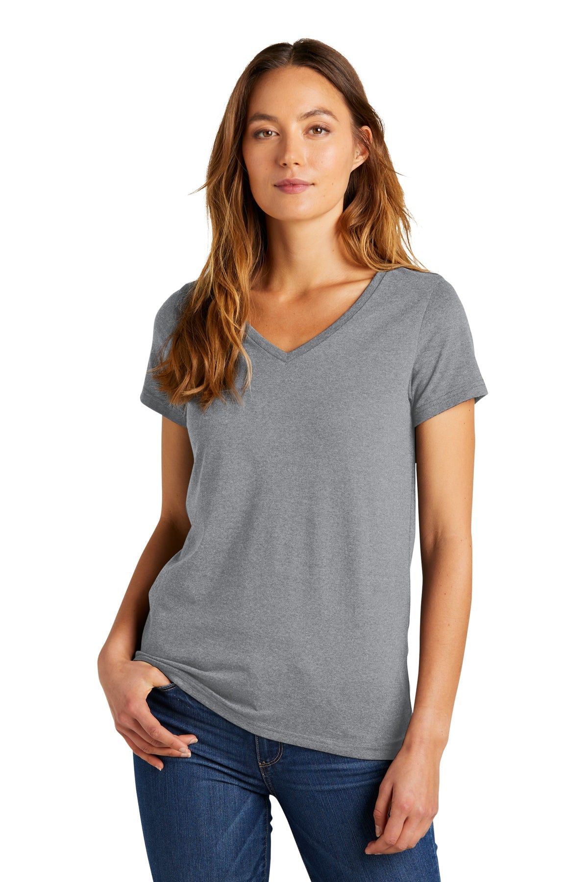 DT5002 District Women’s The Concert V-Neck - Phoenix Signs & Graphics