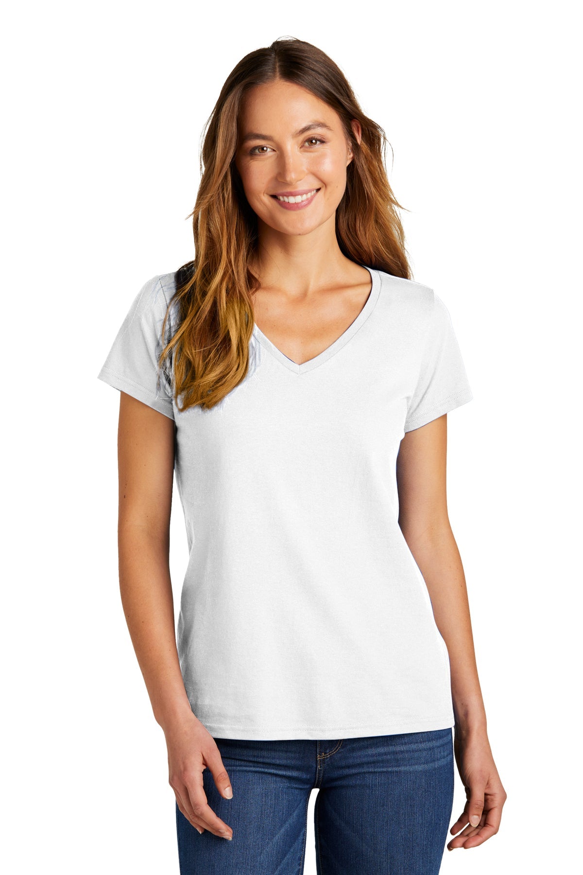 DT5002 District Women’s The Concert V-Neck - Phoenix Signs & Graphics
