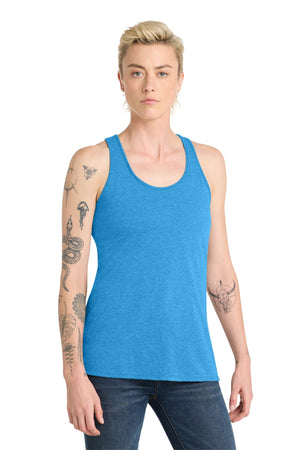 Heathered Bright Turquoise