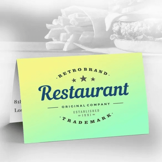 Fold Over Business Cards - Phoenix Signs & Graphics