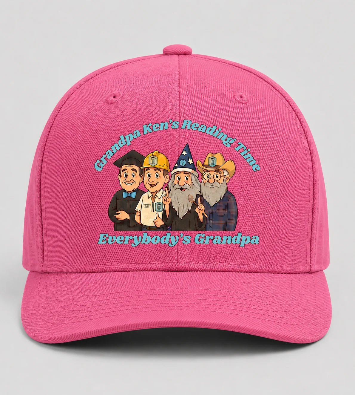Grandpa Ken's Official Reading Time Hat - Phoenix Signs & Apparel