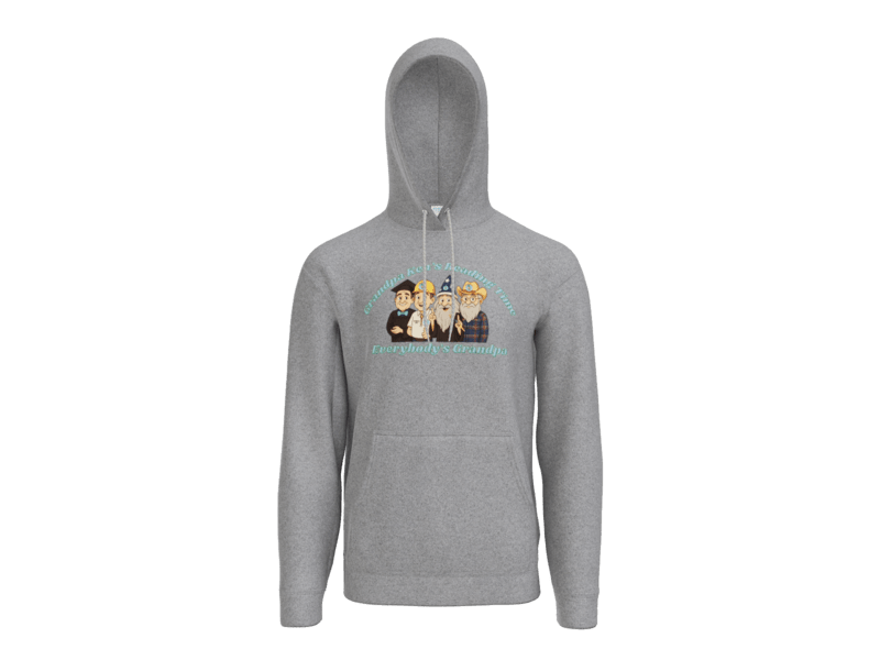 Grandpa Ken's Official Reading Time Hoodie Adult Size - Phoenix Signs & Apparel