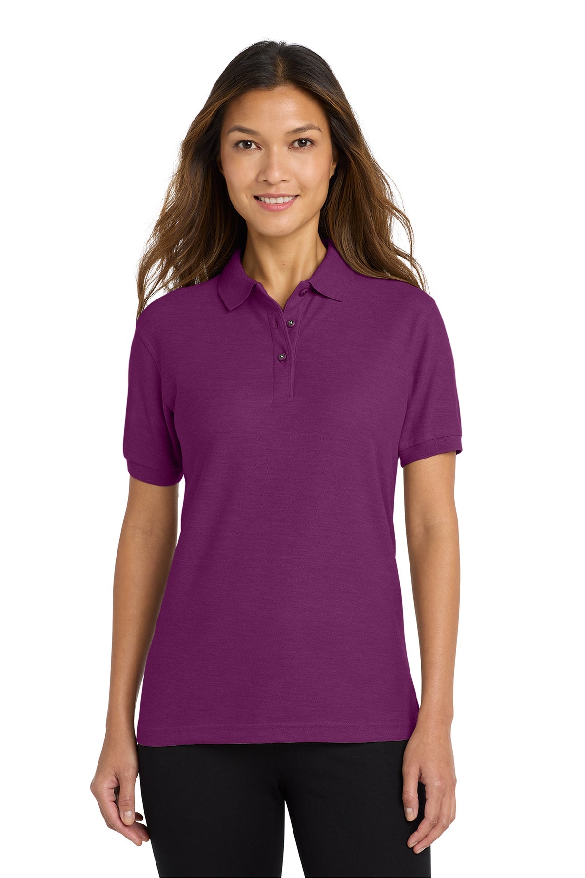 L500 Port Authority® Women's Silk Touch™ Polo - Phoenix Signs & Graphics