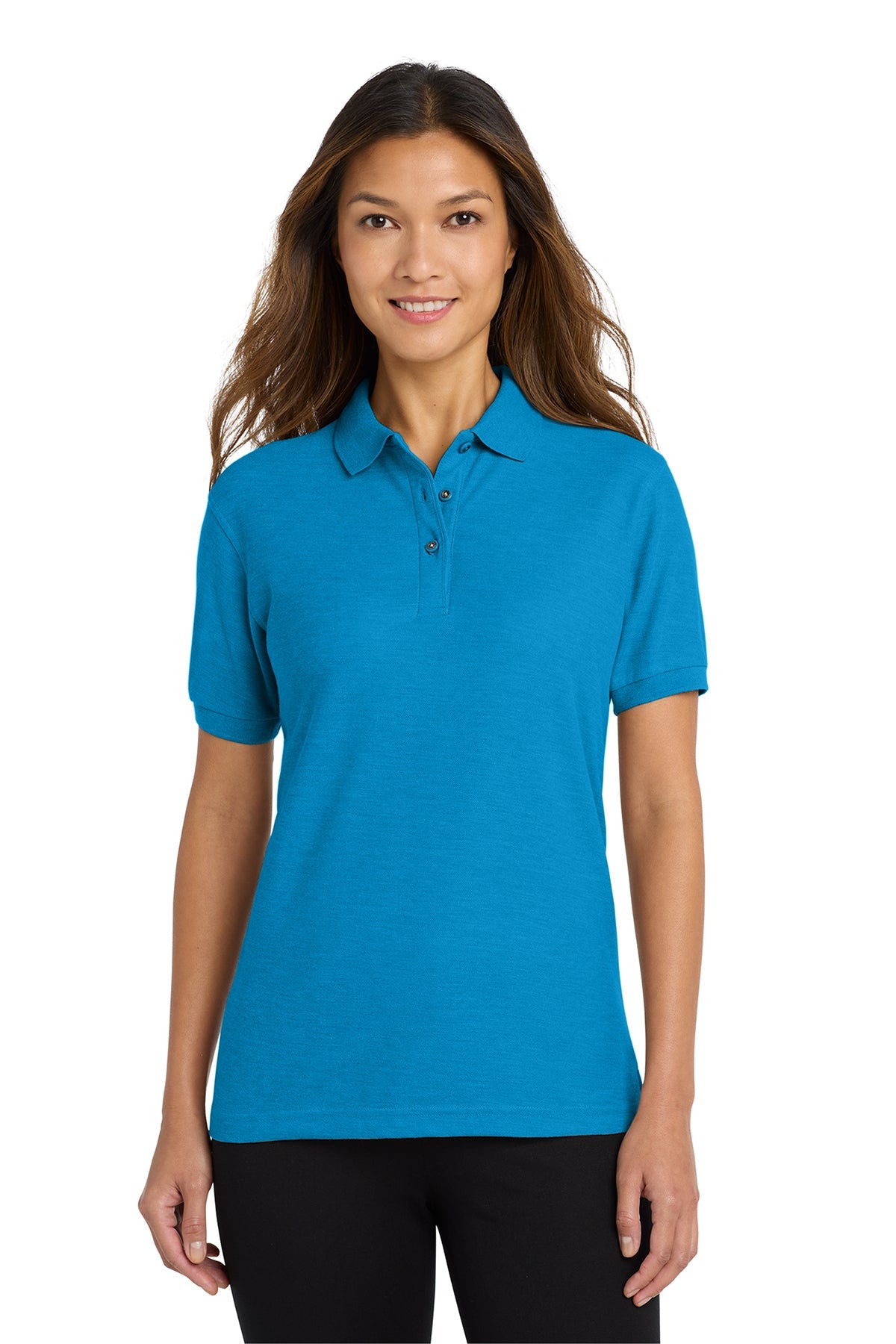 L500 Port Authority® Women's Silk Touch™ Polo - Phoenix Signs & Graphics