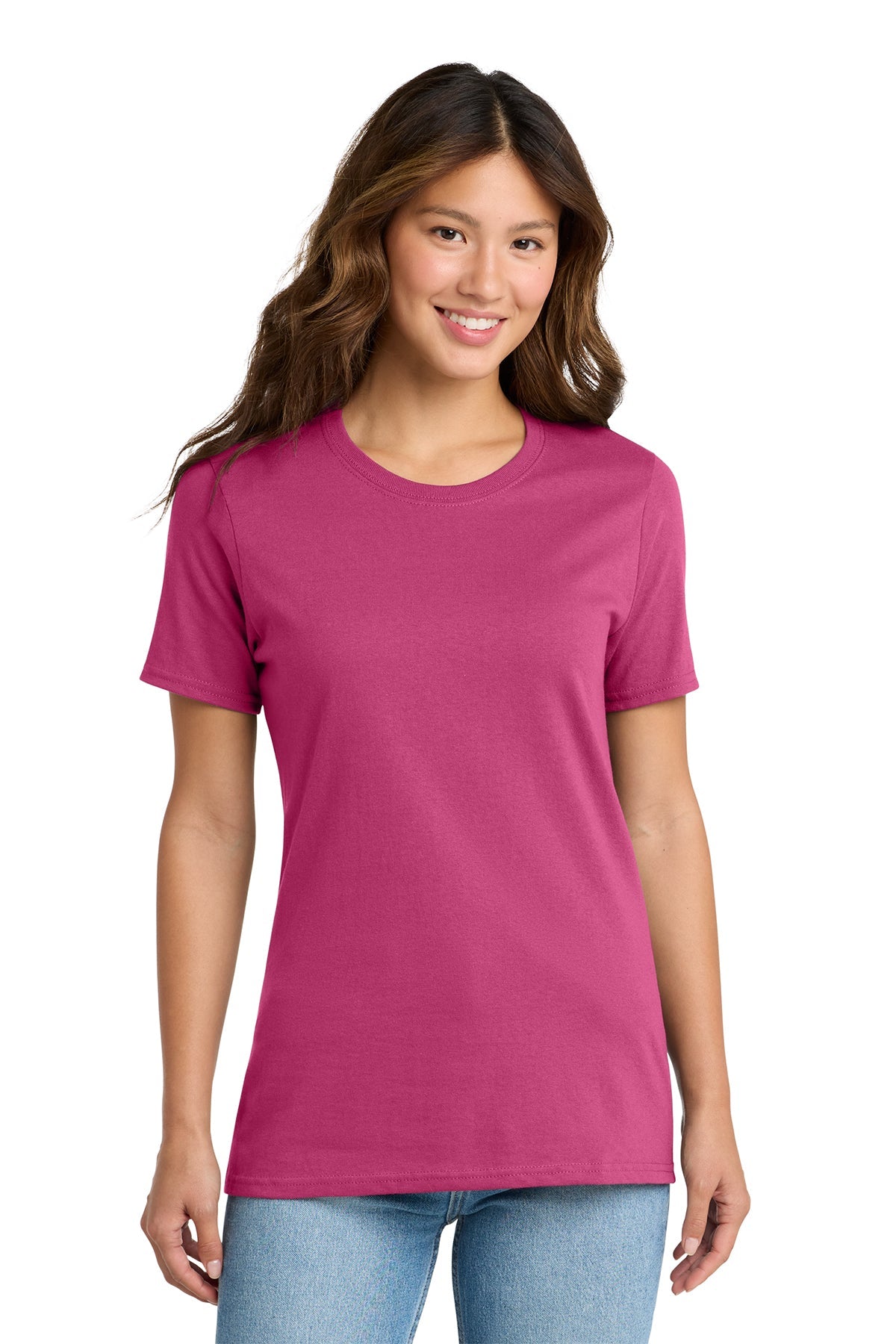 LPC54 Port & Co Women's Core Cotton TShirt - Phoenix Signs & Graphics