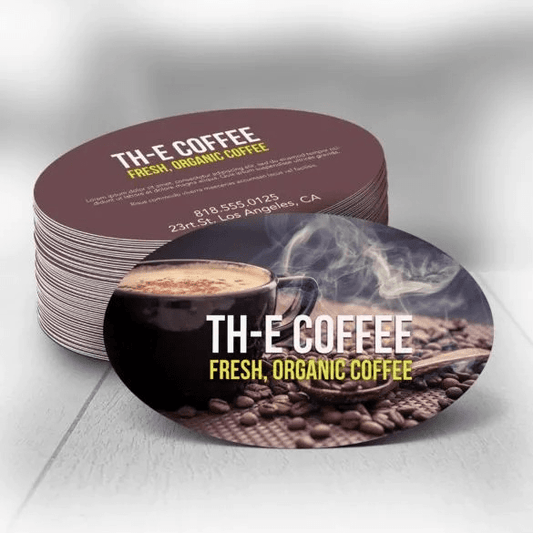 Oval Business Cards - Phoenix Signs & Graphics