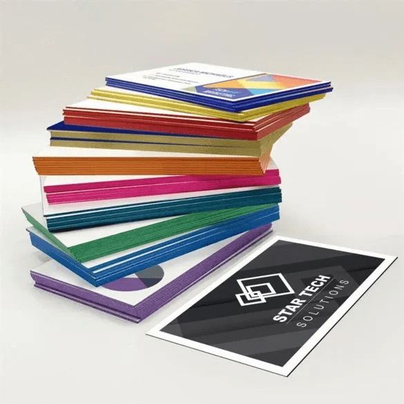 Painted Edge Business Cards - Phoenix Signs & Graphics