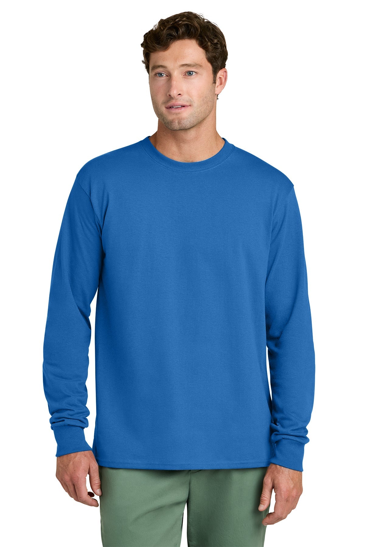 PC54LS - Core Cotton Long Sleeve Tee - Phoenix Signs & Graphics