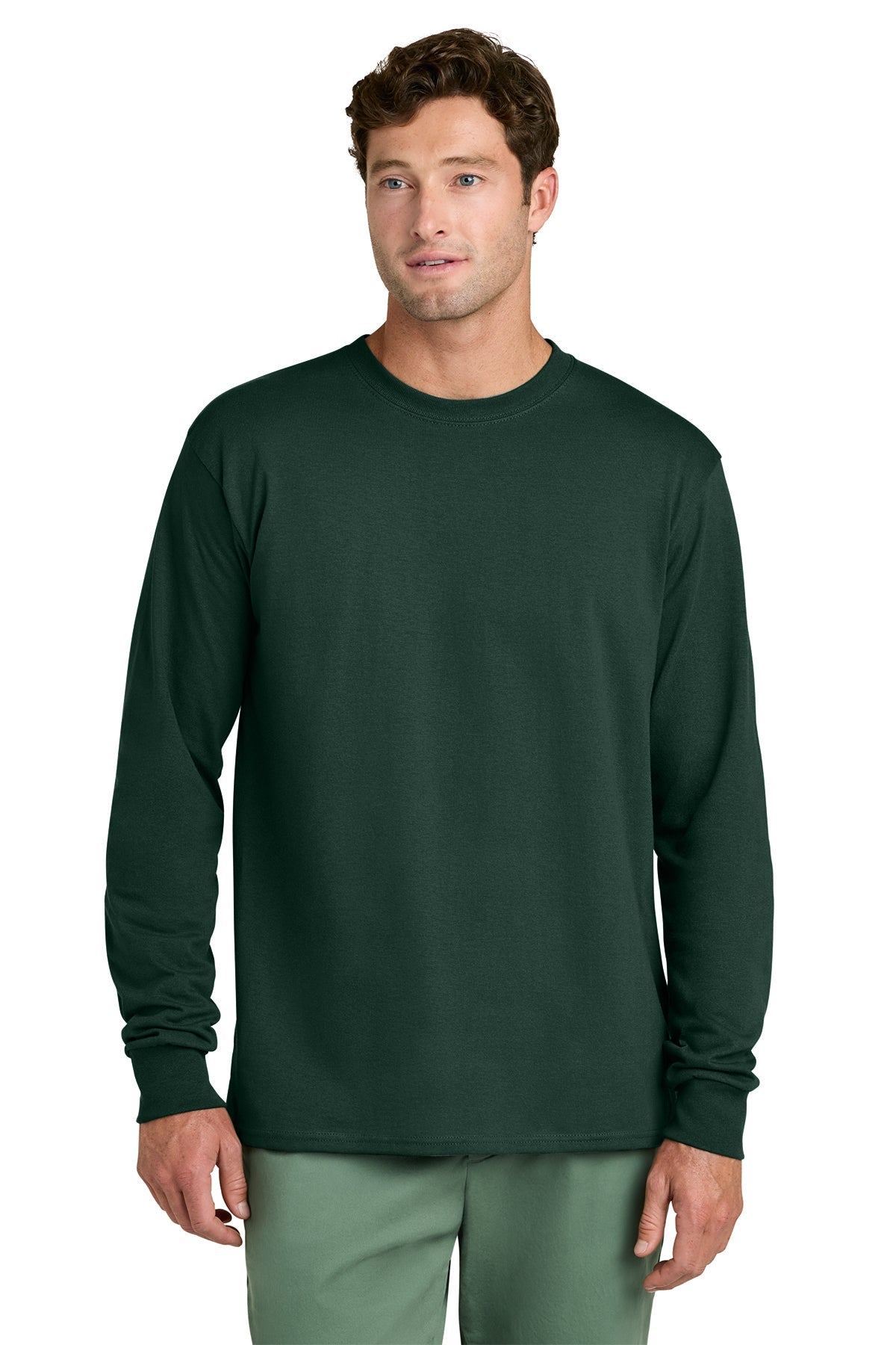 PC54LS - Core Cotton Long Sleeve Tee - Phoenix Signs & Graphics