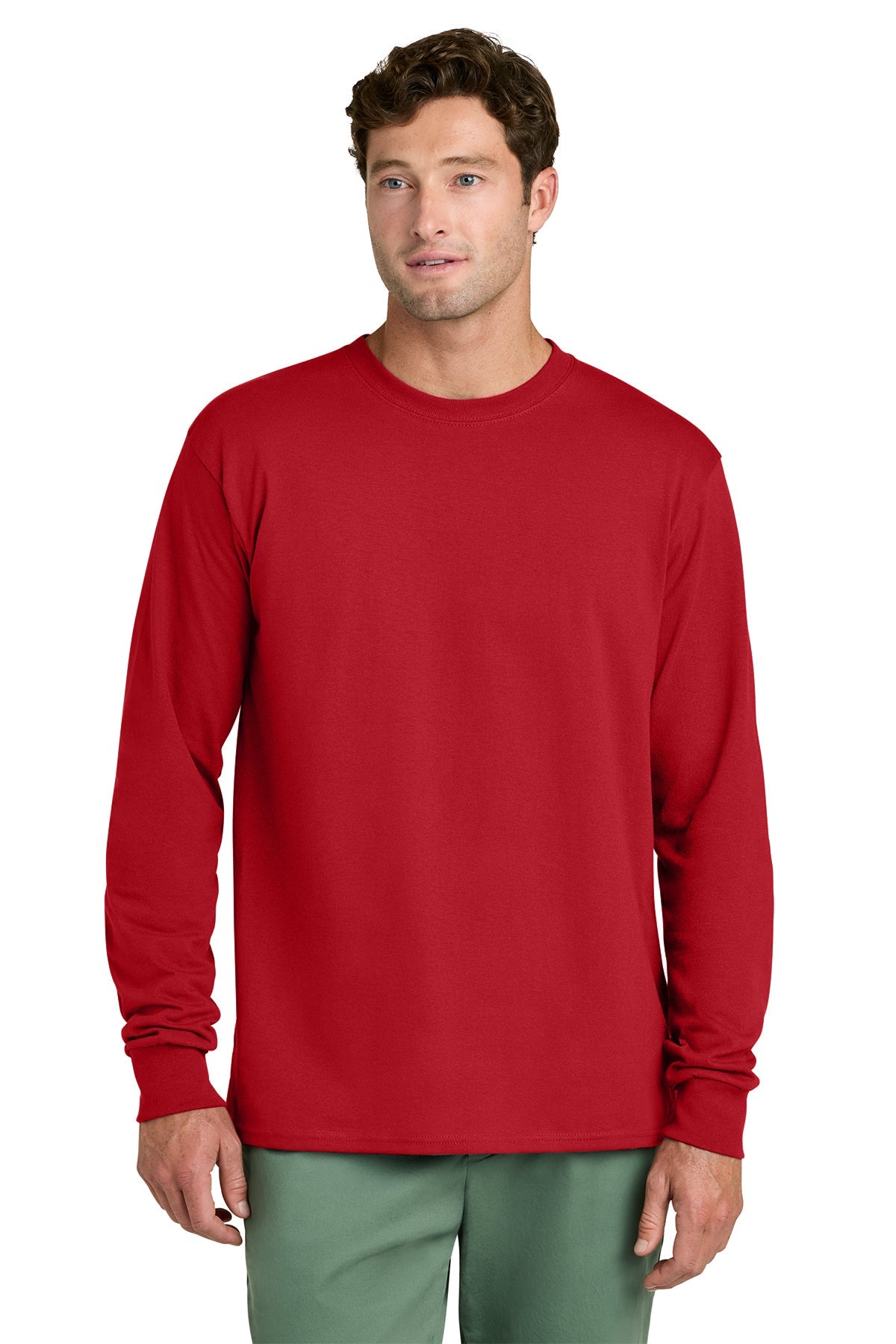 PC54LS - Core Cotton Long Sleeve Tee - Phoenix Signs & Graphics