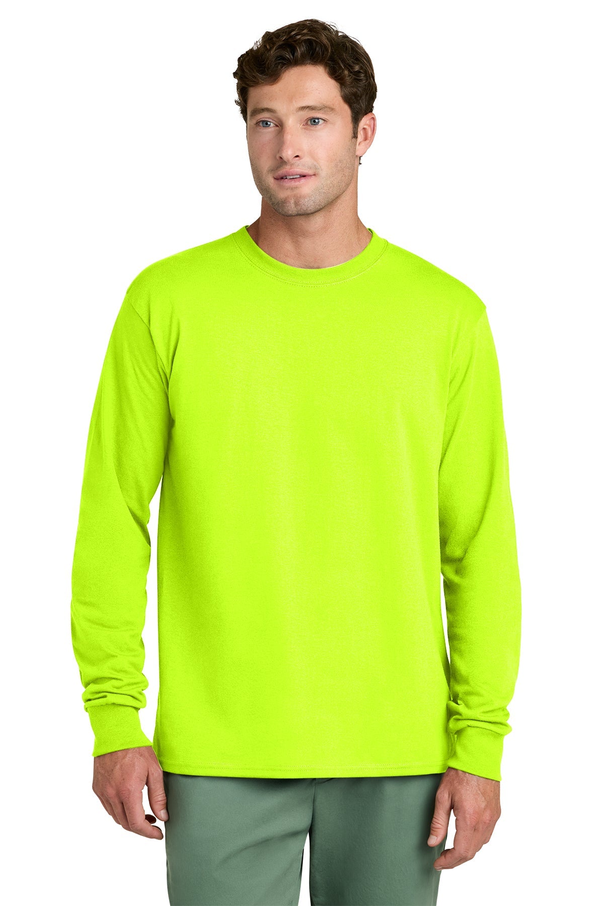 PC54LS - Core Cotton Long Sleeve Tee - Phoenix Signs & Graphics
