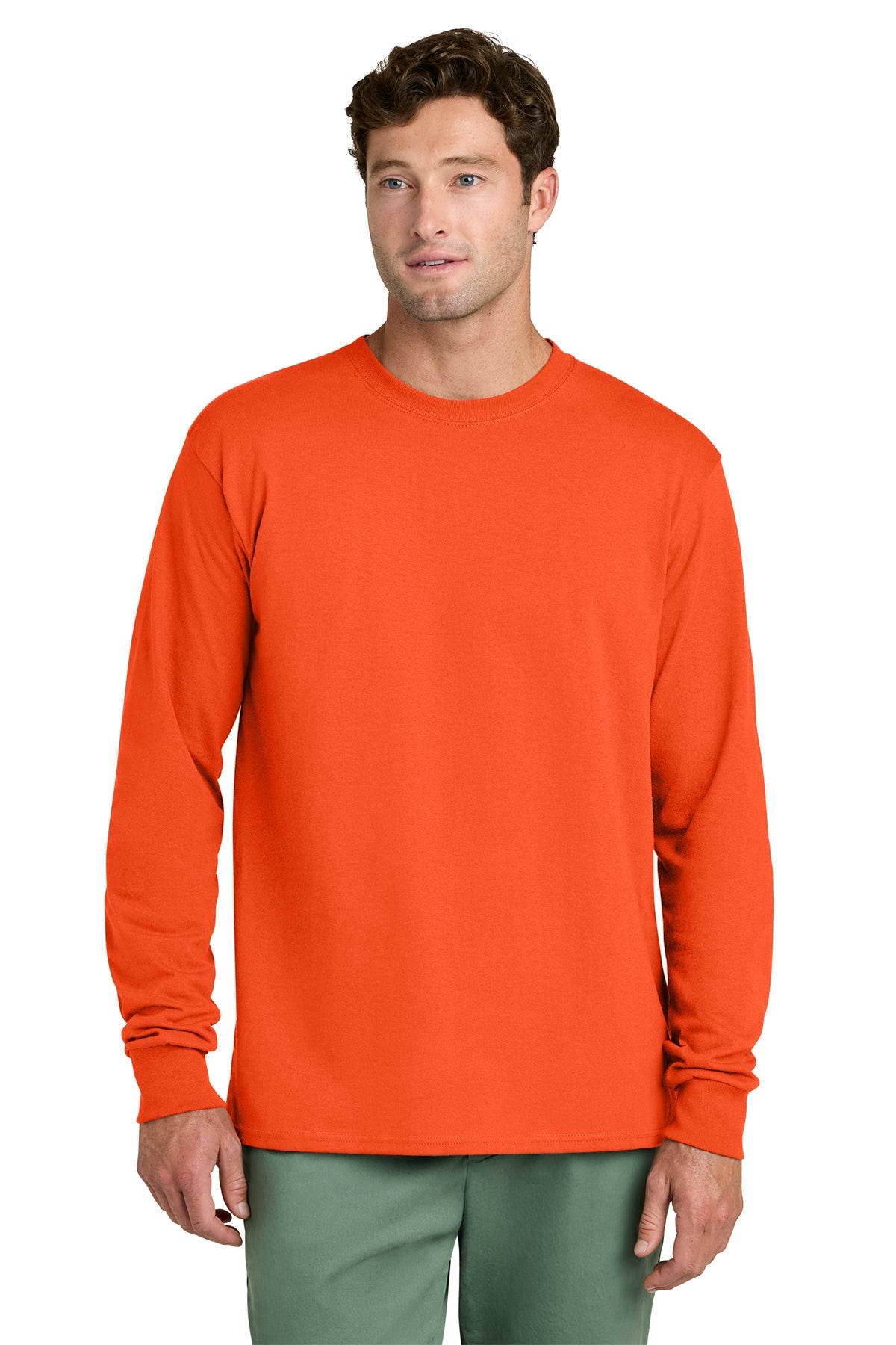 PC54LS - Core Cotton Long Sleeve Tee - Phoenix Signs & Graphics