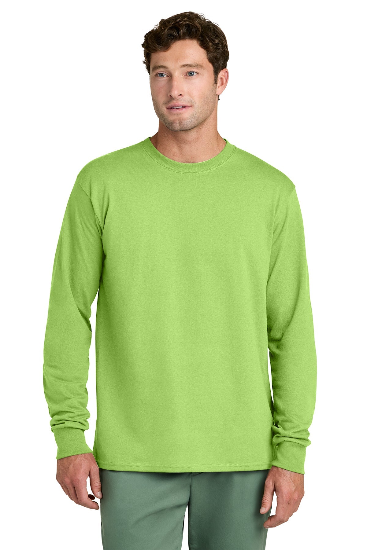 PC54LS - Core Cotton Long Sleeve Tee - Phoenix Signs & Graphics