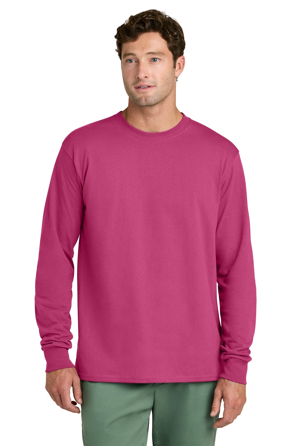 PC54LS - Core Cotton Long Sleeve Tee - Phoenix Signs & Graphics
