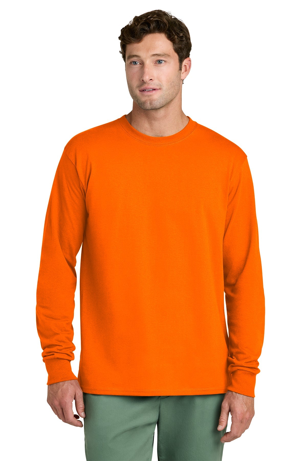 PC54LS - Core Cotton Long Sleeve Tee - Phoenix Signs & Graphics