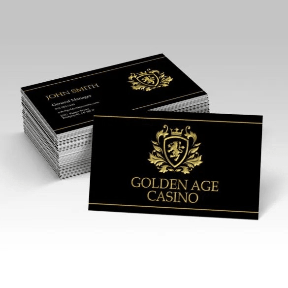 Raised Foil Business Cards - Phoenix Signs & Graphics