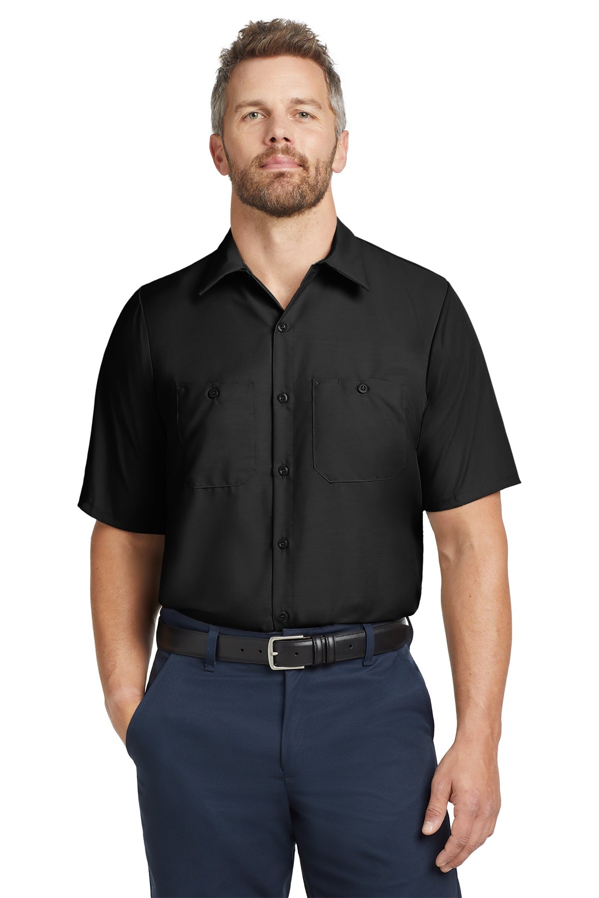 SP24 Red Kap Short Sleeve Industrial Work Shirt - Phoenix Signs & Graphics