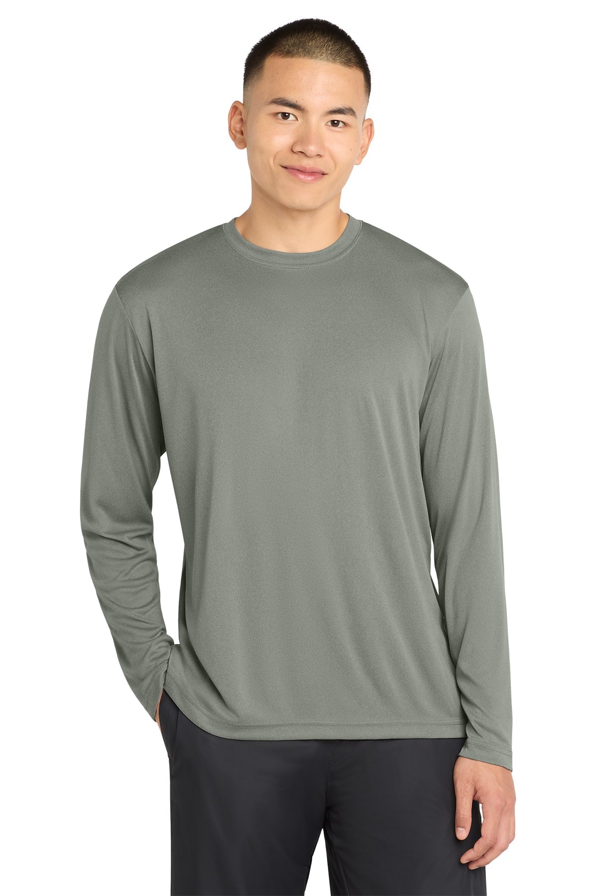 ST350LS - Long Sleeve PosiCharge Competitor Tee - Phoenix Signs & Graphics
