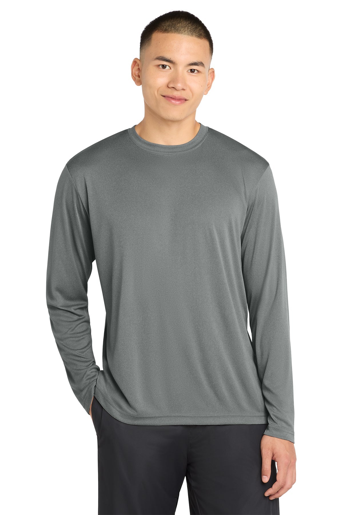 ST350LS - Long Sleeve PosiCharge Competitor Tee - Phoenix Signs & Graphics