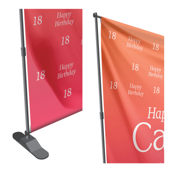 Telescopic Backdrop Banner Stands - Phoenix Signs & Graphics
