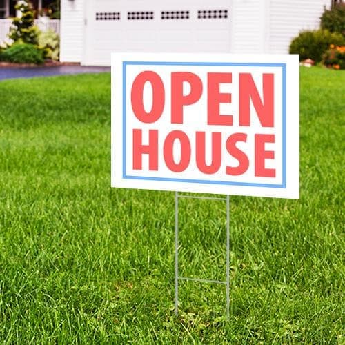 Yard Sign Stand / Step Stake - Phoenix Signs & Graphics